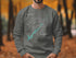 Grey sweatshirt with compass design and text "Lake Guntersville, Alabama".