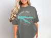 Grey t-shirt with "Fellows Lake Missouri" compass and lake graphic.
