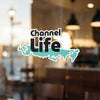 Channel Life logo with teal wave, © Lake Lodge Media LLC.