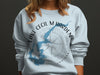White sweatshirt with "Lake Cecil M Harden Indiana" text and a blue lake map.