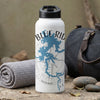 White water bottle with blue lake graphic and "BLUE RIDGE" text.