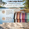 Lake Lodge Media: Ships fast, made with care, production and shipping details.