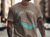 T-shirt with Sanibel Island map, compass, and "Florida" text.