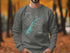 Grey sweatshirt with "Beautiful South Holston Lake Virginia" and compass design.
