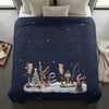 Duvet cover with a dark