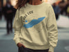 Tan crewneck sweatshirt with Lake Erie map, compass, and "New York" graphic.