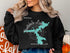 Black sweatshirt with "Beautiful Nantahala Lake North Carolina" and a compass rose map.