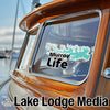 Sticker on a boat window reads "Murray Life" with a teal lake outline.