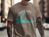 T-shirt graphic with Grenada Lake, Mississippi map outline, and compass rose.
