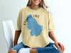 Yellow t-shirt with Ossipee Lake, New Hampshire graphic and compass rose.