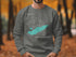 Grey sweatshirt with "Beautiful Lake Erie Pennsylvania" and compass graphic.