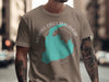 Brown t-shirt with Merrill Creek Reservoir graphic and text.