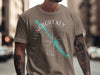 Brown t-shirt with Longboat Key shape on compass rose and Florida text.