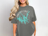 Gray t-shirt with "Carters Lake Georgia" map and compass graphic.