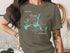 T-shirt featuring a compass rose and Lake Mead map graphic with "Arizona" text.
