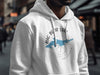 White hoodie with "Big Bear Lake California" text and a compass graphic.