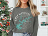 Gray sweatshirt with Lake Wedowee compass and Alabama text.