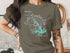 T-shirt with "Smith Mountain Lake Virginia" and compass rose graphic.