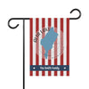 Alta Lake Washington flag with red stripes and "The Smith Family" text.