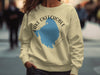 Light yellow crewneck sweatshirt with Lake Okeechobee design and Florida text.