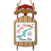 Christmas ornament with a sled design, featuring "Merry Christmas from Mason Lake."
