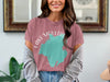 Dusty rose t-shirt with "Lake Moultrie South Carolina" and teal map graphic.