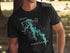 Dark t-shirt with "Lake Glenville North Carolina" and compass graphic.