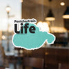 Pontchartrain Life sticker, with copyright Lake Lodge Media LLC.