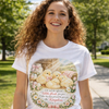 Fear Not Little Flock Easter Chicks Bible Verse Ultra-Soft T-Shirt | Christian Scripture Vintage Farmhouse Baby Chick Design