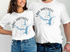 White t-shirts with "Lake Hartwell Georgia" and a compass rose map design.