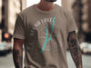 Brown t-shirt with Keuka Lake design and compass graphic.