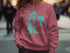Maroon sweatshirt with Lake Massabesic map graphic and text.
