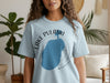 Light blue t-shirt with Lake Pulaski Minnesota graphic and compass rose.