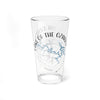 Clear glass tumbler with "Lake of the Ozarks Missouri" text and map design.