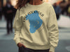 Yellow sweatshirt with blue Lake Istokpoga map and "FLORIDA" text.