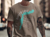 T-shirt with Baker Lake Washington map and compass graphic.