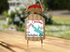 Sled ornament with "Merry Christmas From Whiskeytown Lake" text.