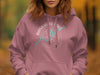 Pink hoodie with "Bankhead Lake Alabama" compass graphic and lake outline.