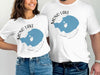 White t-shirts with blue Mono Lake map graphic and "Mono Lake California" text.