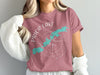 Prior Lake Minnesota map design on a pink t-shirt with a compass.
