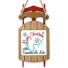 Sled ornament with "Merry Christmas From Summersville Lake" text.