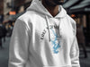 White hoodie with "Lake Norman, North Carolina" text and compass design.